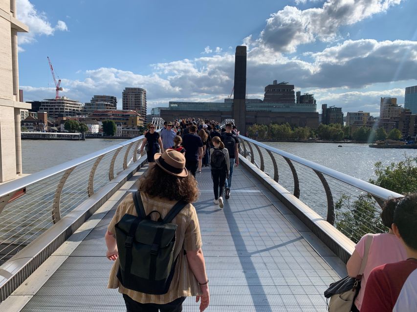 Magical Movies: London Harry Potter Tour - A quick Tube ride, then Millennium Bridge and Shakespeare’s Globe
