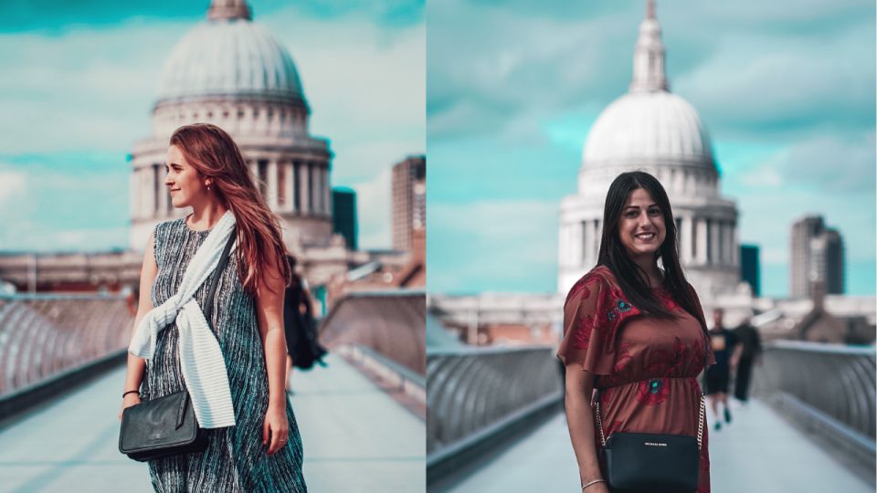photoshoot London memories - How the shoot works with dia: you get coached, then photographed