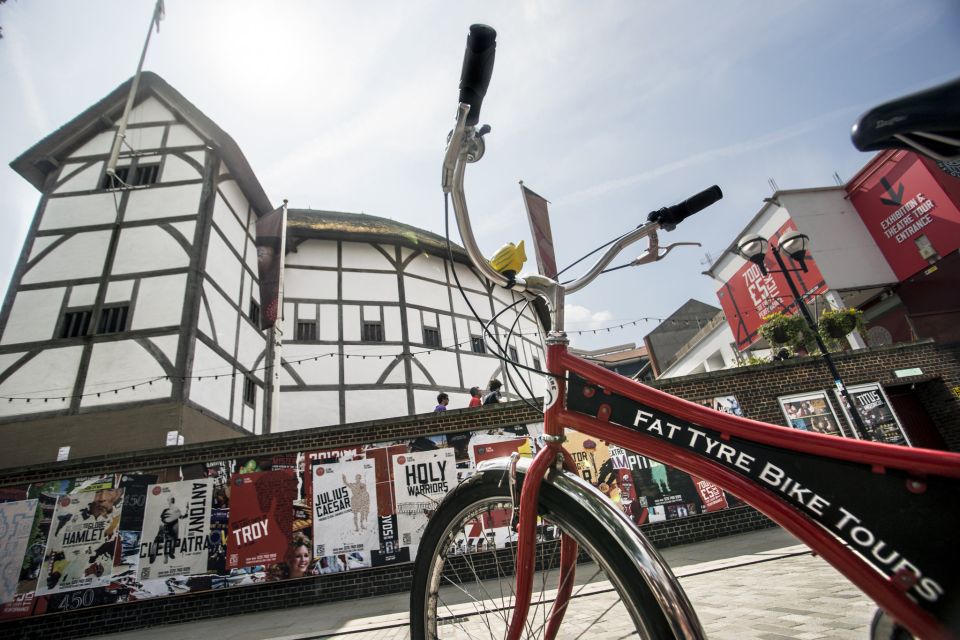 Secrets of London Bike Tour: Thames, Tower Bridge & Market - St Paul’s, Shakespeare’s Globe, and the London Eye—views that land