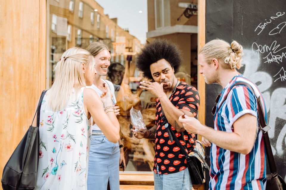 Shoreditch: Street Art & Hidden Gems with a Local Host - Brick Lane: Food Stalls, Indian Restaurants, Shops, and Quick Culture Stops
