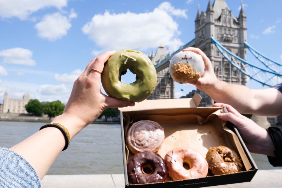 Tea and Doughnuts: Historic Walking Food Tour of Southwark - Walking Borough High Street: history talk between donut stops